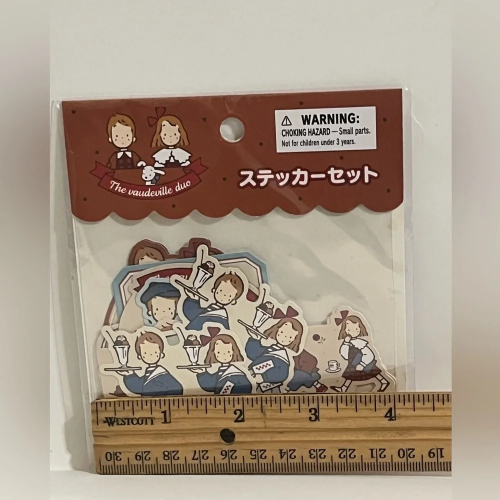 Sanrio Vaudeville Duo Sticker Pack - Picture 5 of 5